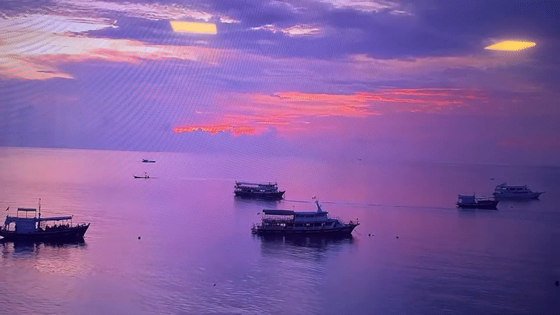 Dnipro witness records 30 sunset ocean memories in 13 minutes