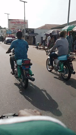Morning street life documented across Lokoja, Nigeria marketplace district