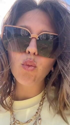 Woman documented in Podgorica showing personal style details