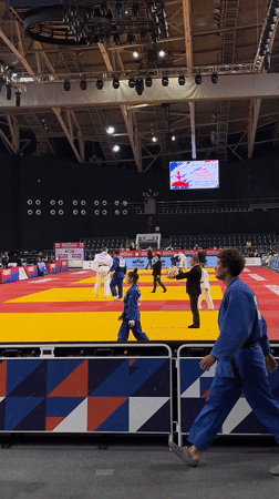 Judo competition at Platinum Arena in Krasnoyarsk