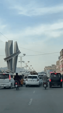 Daily street life captured in Kandahar, Afghanistan