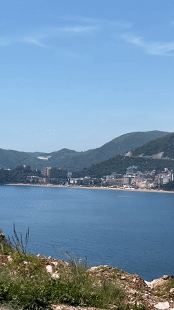 Spring coastal scenes documented across Montenegro's Kamenovo and Trap areas