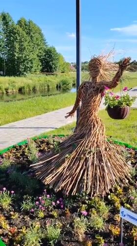 Lida's castles, sculptures, and public spaces on a summer afternoon
