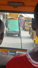 Morning commute captured from keke in Kawo, Nigeria