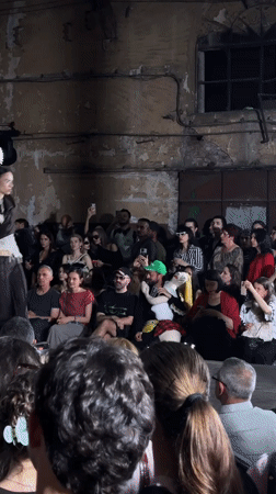 Fashion Show Held in Industrial Warehouse Venue in Sofia