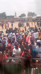 Large daytime gathering draws crowds in Dengi, Nigeria