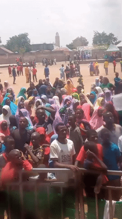 Large daytime gathering draws crowds in Dengi, Nigeria