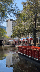 Afternoon stroll documented along San Antonio River Walk