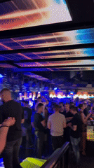 Young adults pack Sofia nightclub during evening social scene