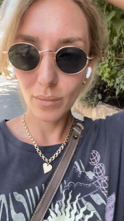 Outdoor selfie stroll through Tel Aviv streets