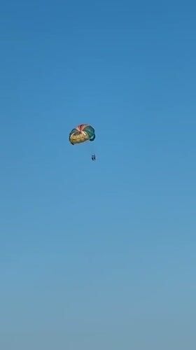 Beach day with parasailing and dining in Nesebar