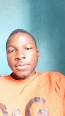 Young man filmed indoors in Ilorin, Nigeria