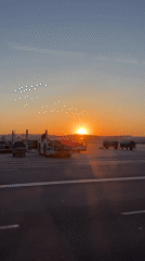 Traveler documents early morning airport experience in Turkey