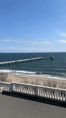 Morning scenes captured along Burgas Black Sea waterfront