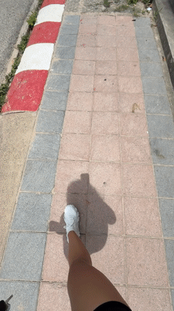 Morning walk and cafe visit in Choeng Mon, Thailand