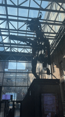 Helsinki Coffee Festival draws crowds to brick venue with sculpture