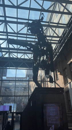 Helsinki Coffee Festival draws crowds to brick venue with sculpture