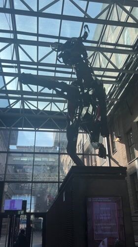 Helsinki Coffee Festival draws crowds to brick venue with sculpture