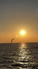 Golden hour sunset draws crowds to Tel-Aviv beaches