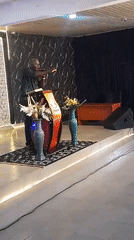 Religious speakers address congregation in Jos, Nigeria