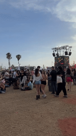 Large outdoor crowd gathers in Tel Aviv park