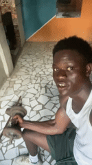 Home gym workout session documented in Badagry Nigeria