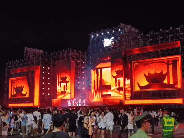 Large music festival draws crowds in Nha Trang Vietnam