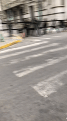 Security presence and crowds observed on La Paz streets