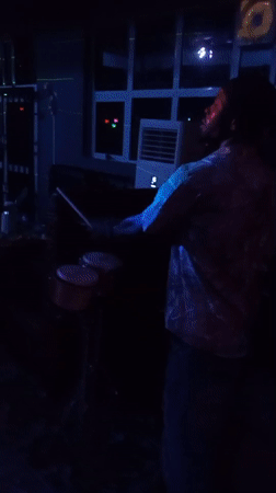 Live drums and DJ sets at a Lokoja nightclub