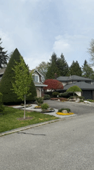 Evening Documentation of Suburban Surrey Neighborhoods Captured by Witness