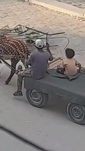 Khan Yunis streets and camps amid widespread destruction