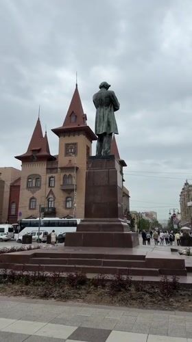 Street scenes and architecture documented in Saratov, Russia