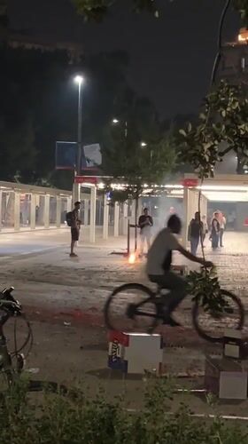 Barcelona's Sant Joan night — bonfires and street fireworks in full swing