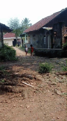 Everyday life in a rural Indonesian village, early morning