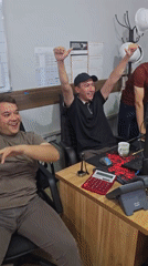 Office birthday celebration at ERIELL headquarters in Karshi, Uzbekistan