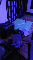 Late-night work session documented in Jos, Nigeria office