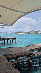 Morning harbor views captured from waterfront in Malé, Maldives