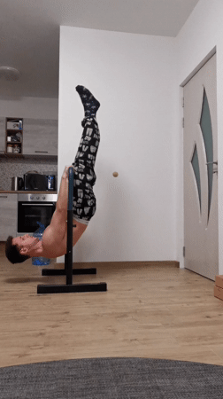 Home workout and Easter preparations observed in Burgas apartment