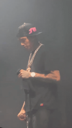 Live music night in Cannes: rap set, band performance, beach drone show