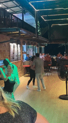 Evening entertainment scene captured at Pattaya venue