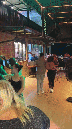 Evening entertainment scene captured at Pattaya venue