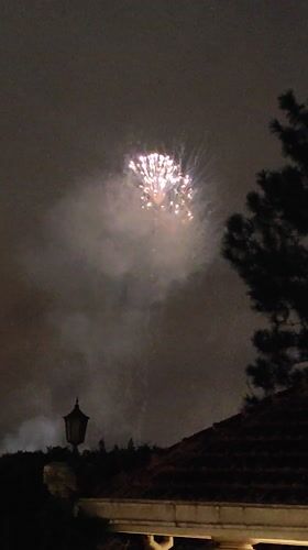 Nighttime festival crowd fills Da Lat streets with fireworks and lights