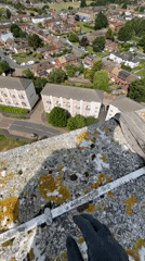 Rope access workers conduct building operations in Hertsmere