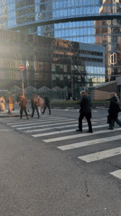 Sunny afternoon captured in Khimki business district