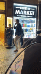 Person spotted at multiple Prague locations during evening walk