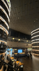 Seoul entertainment venues visited: library bookshelves, movie theater concessions