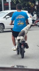 Morning street traffic documented in Nha Trang Ward