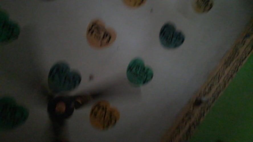 Decorated interiors with hearts and Arabic calligraphy observed in Lagos