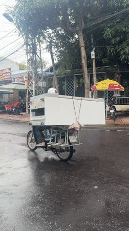 Morning street activity observed in Nha Trang Ward