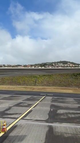 Wizz Air passengers disembark at Madeira airport